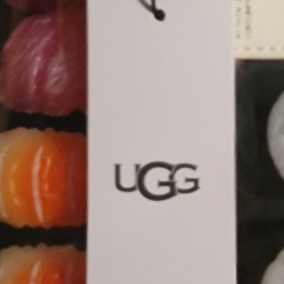 NWT UGG Dalton Neon Green Puffy Nylon Crossbody Bag - Picture 4 of 9